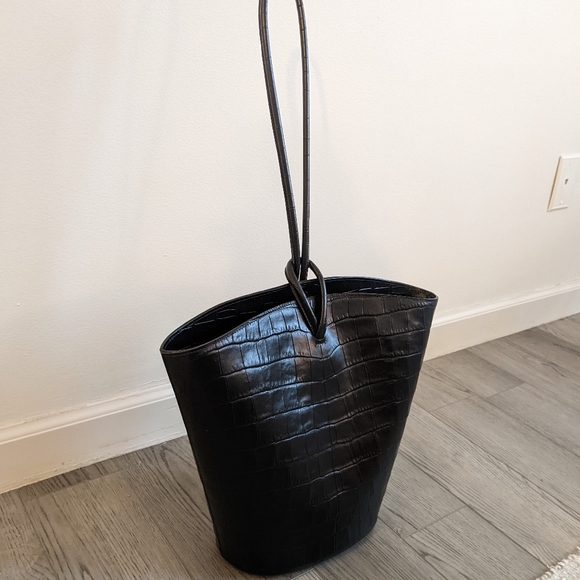 Little Liffner Loop bucket mag medium croc - Picture 3 of 3